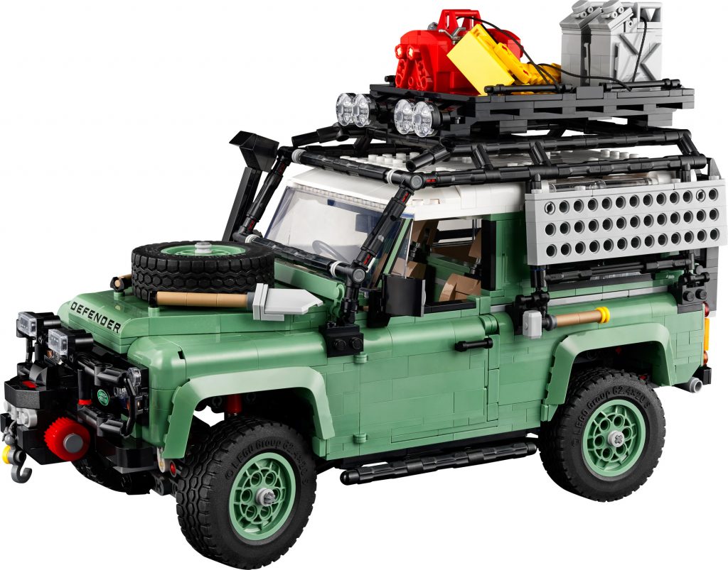 LEGO Icons 10317 Land Rover Classic Defender 90 - HR34D-40 - The ...