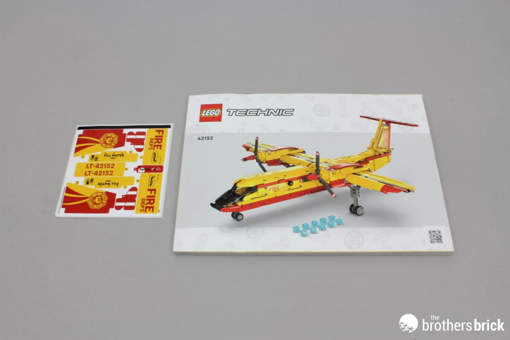 LEGO Technic 42152 Firefighter Aircraft - A plane filled with