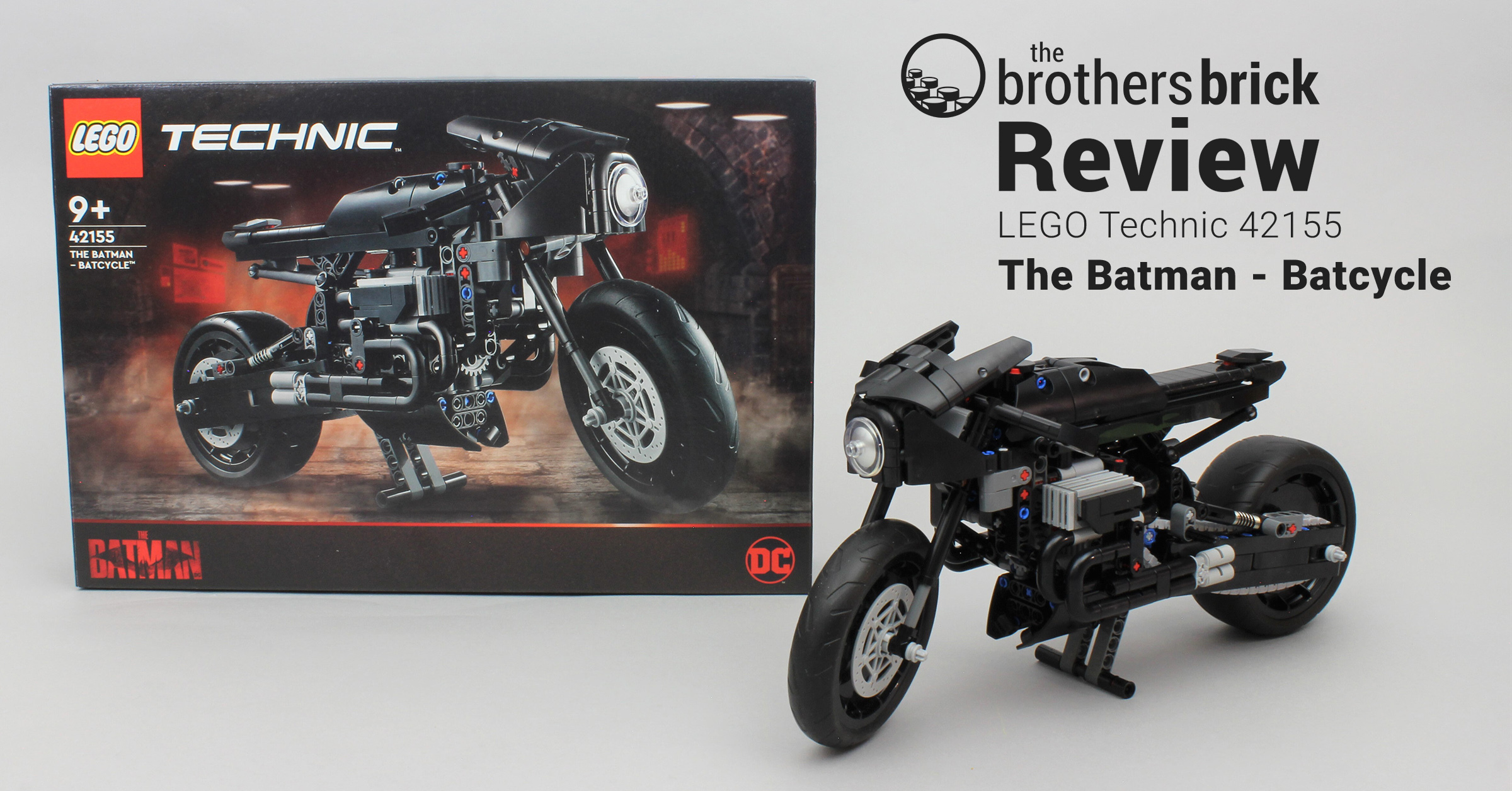 LEGO Technic 42155 The Batman Batcycle [Review] - The Brothers