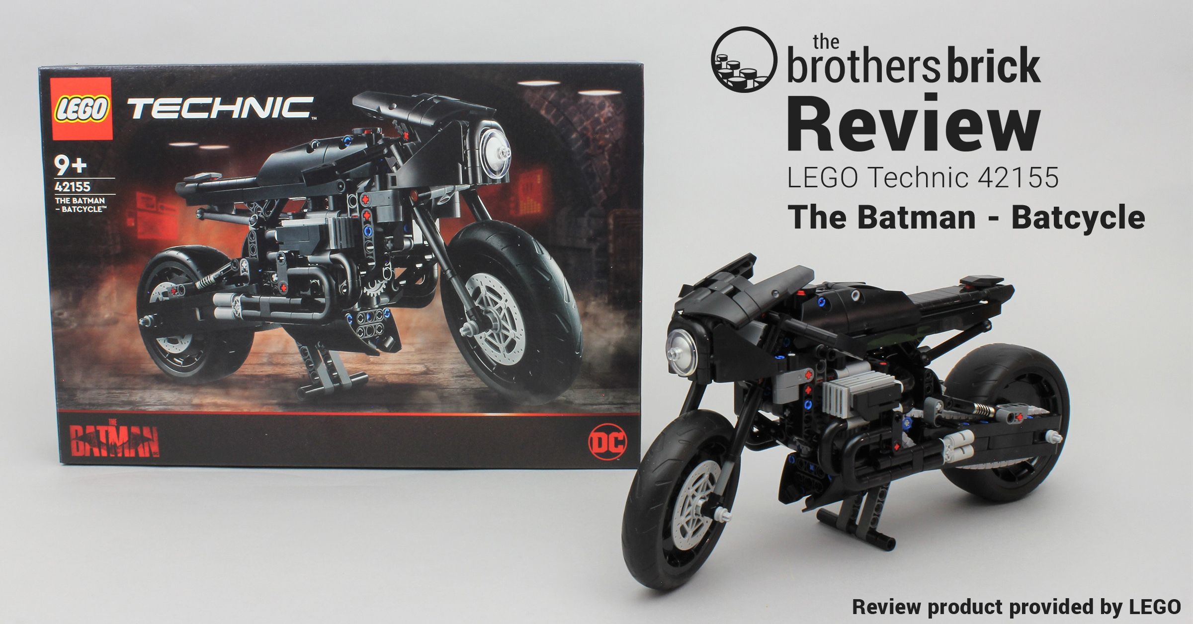 LEGO Technic 42155 The Batman Batcycle [Review] - The Brothers