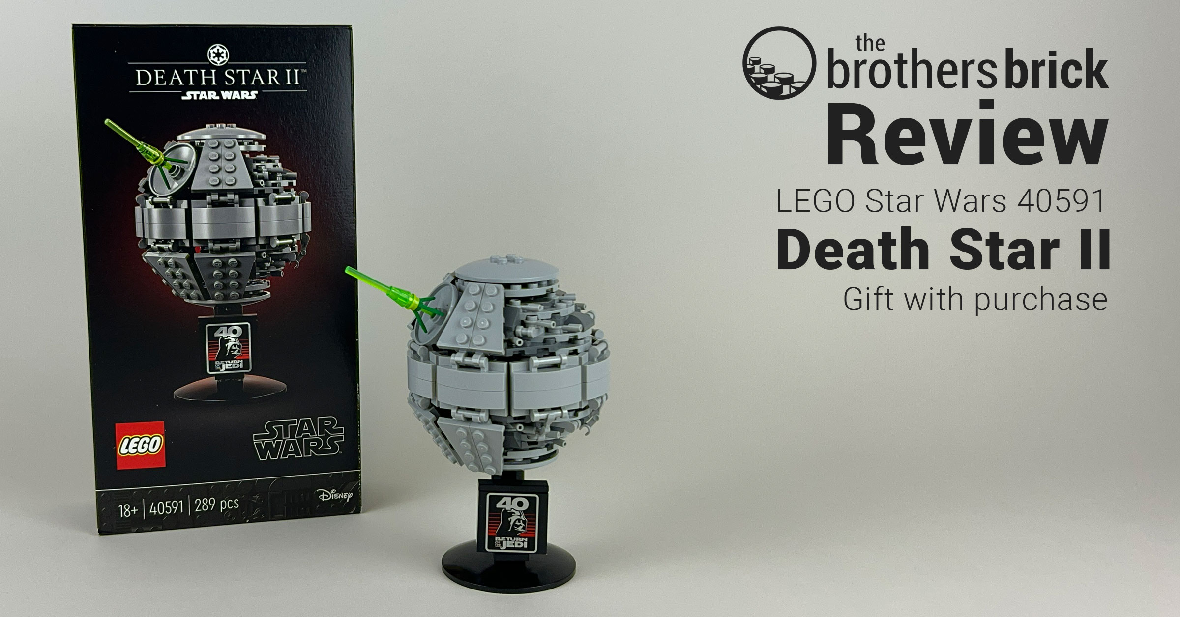 Death Star シェービングボール　未使用品 LEGO Star Wars 40591: Death Star II gift with purchase [Review