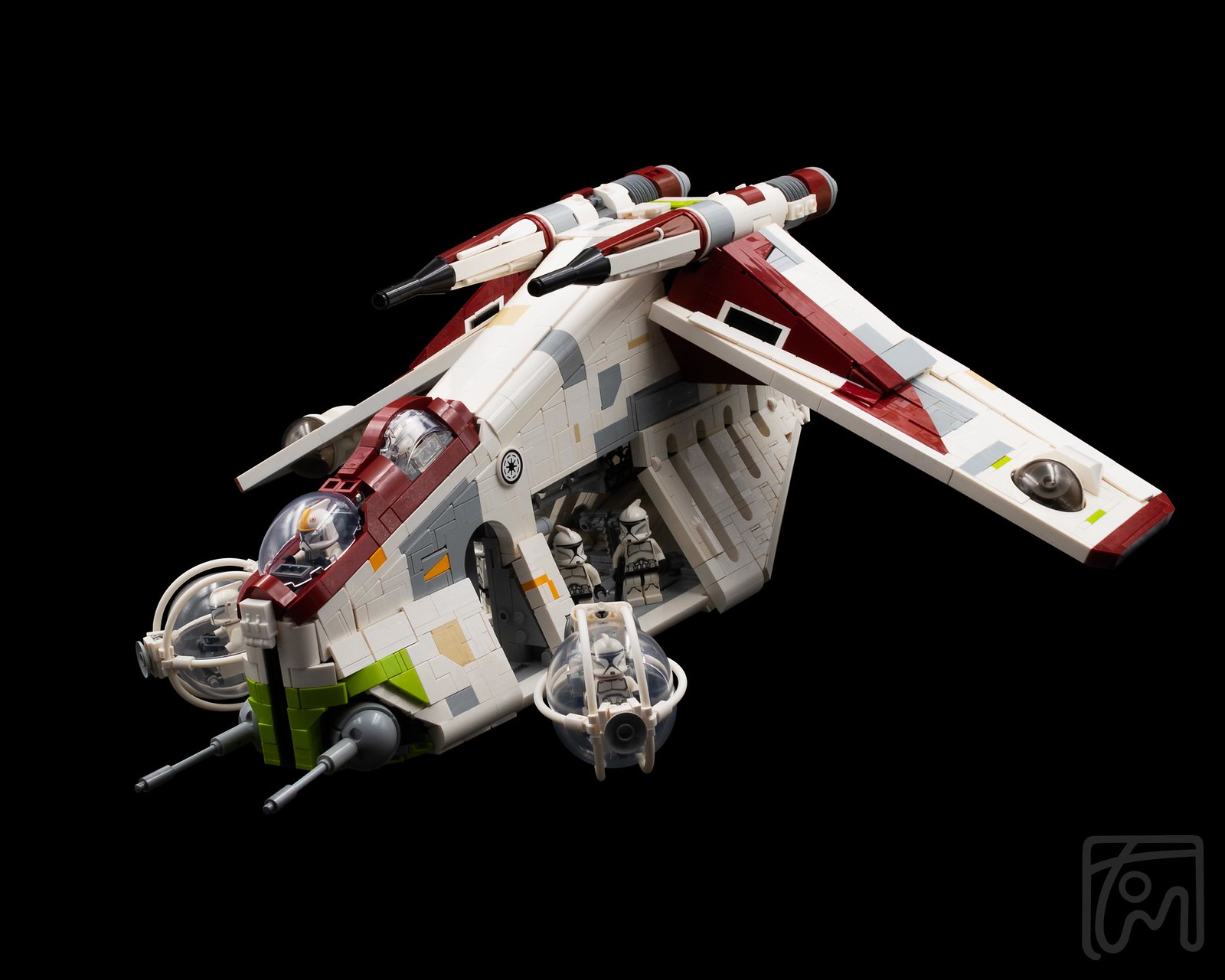 lego gunship custom