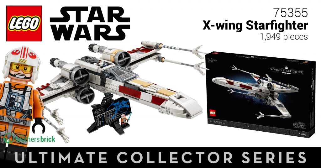 LEGO reveals next UCS set: 75355 Ultimate Collector Series X-wing