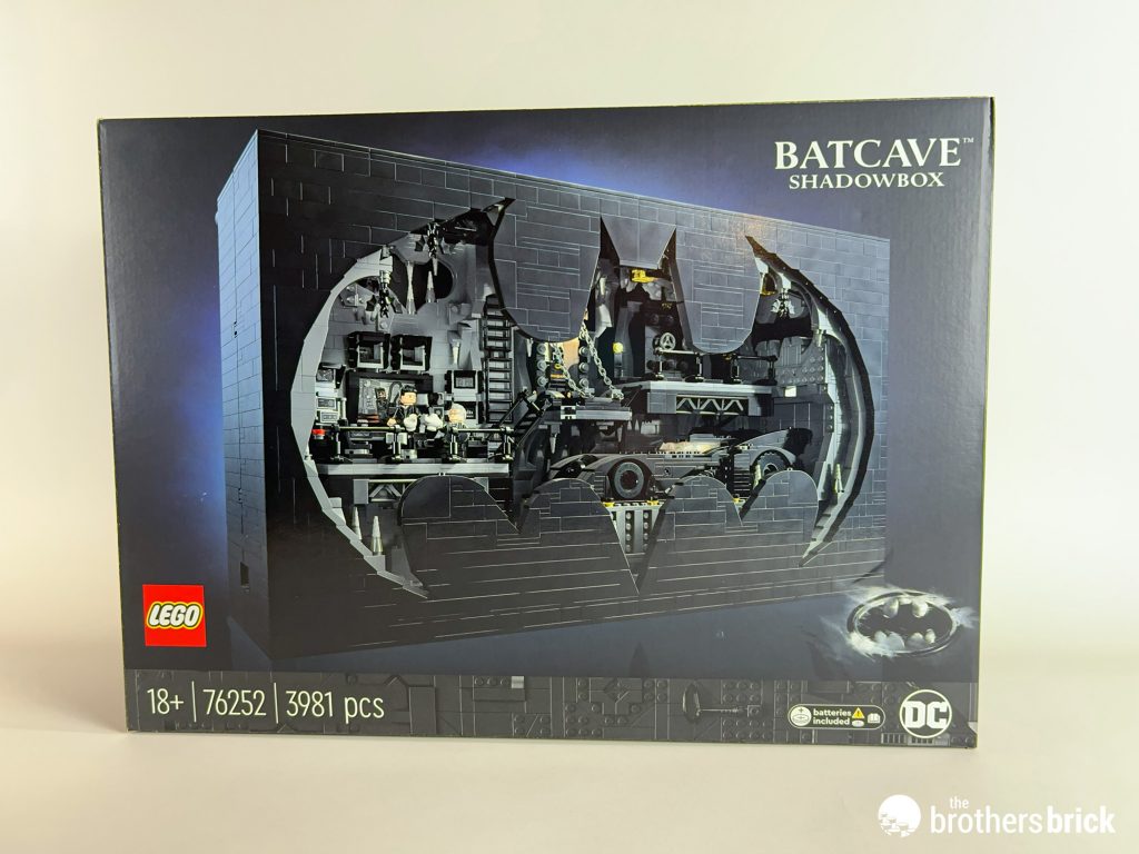 LEGO Batman 76252 Batcave Shadowbox - more than a big black box of