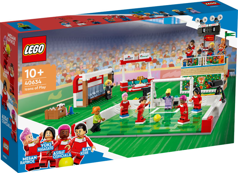 LEGO 40634 Icons of Play revealed featuring female soccer
