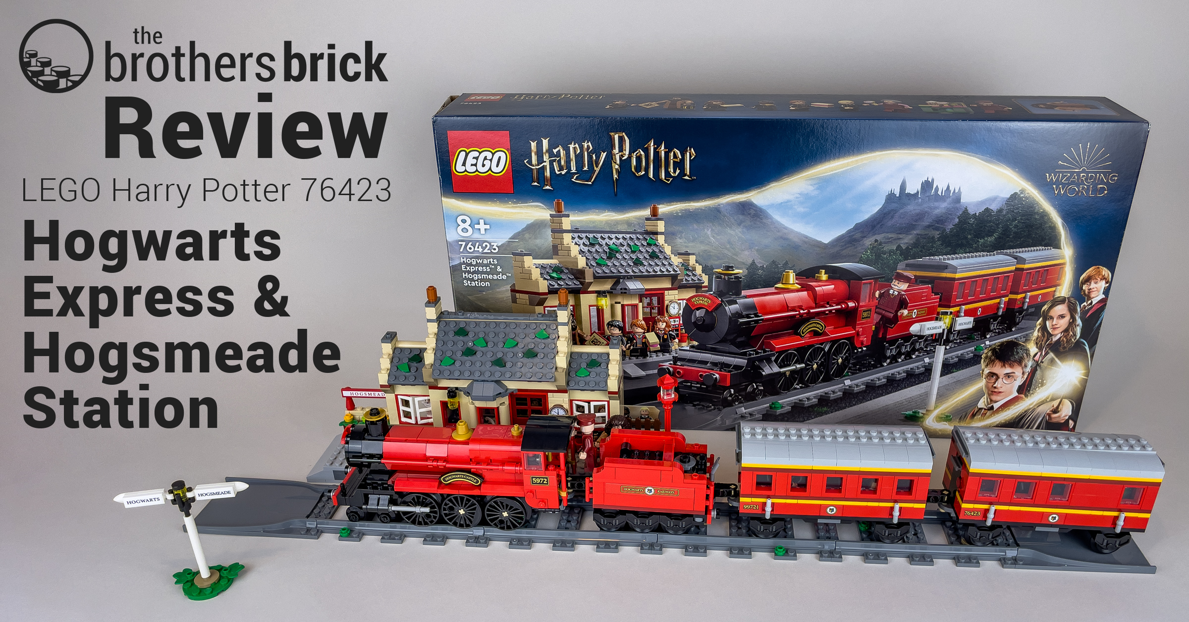 LEGO Harry Potter 76423 Hogwarts Express & Hogsmeade Station