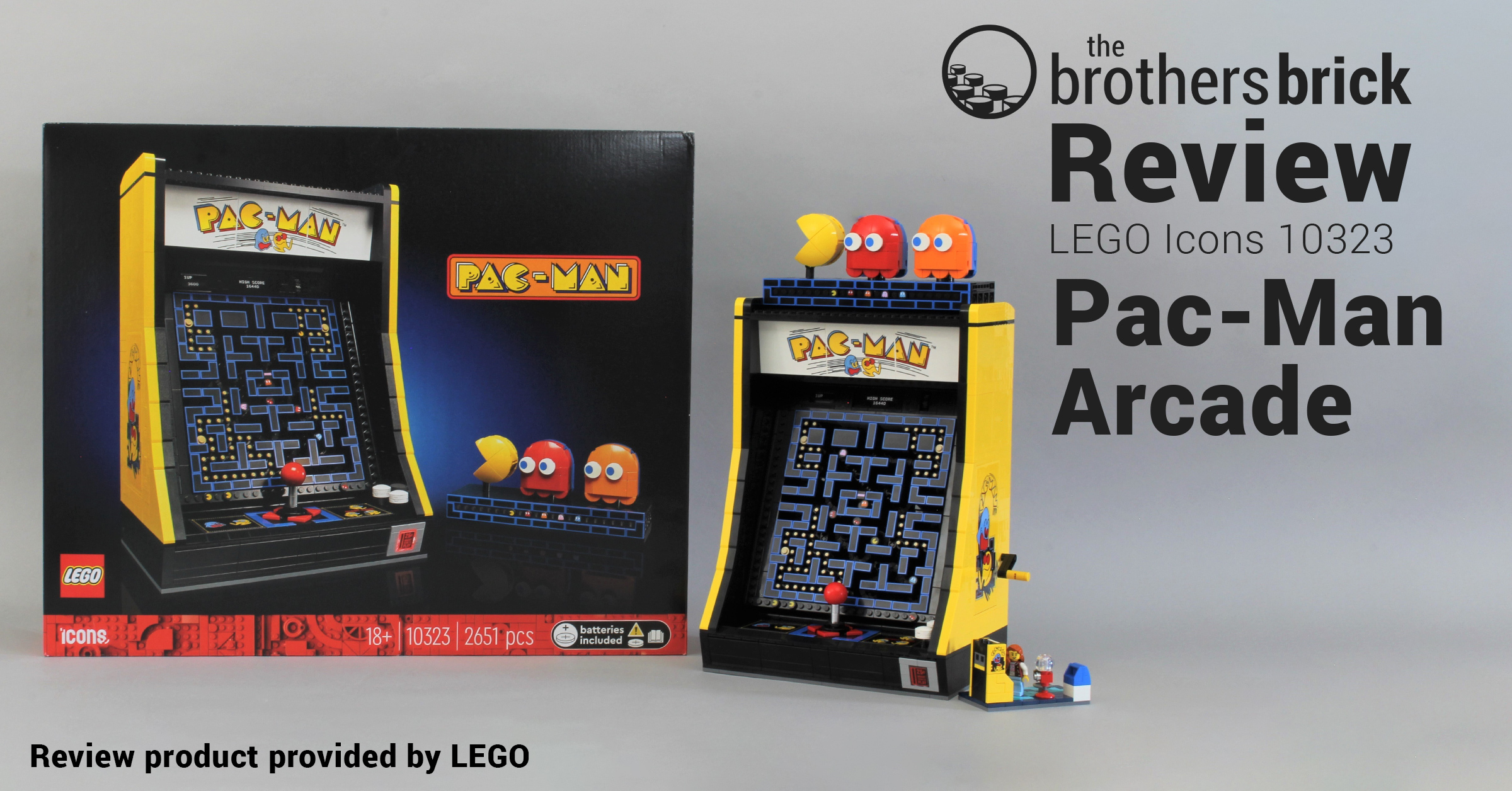LEGO Icons 10323 PAC-MAN Arcade - Reinventing a beloved classic