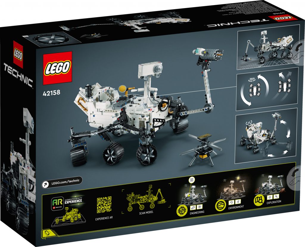 LEGO Technic 42158 NASA Mars Rover Perseverance officially