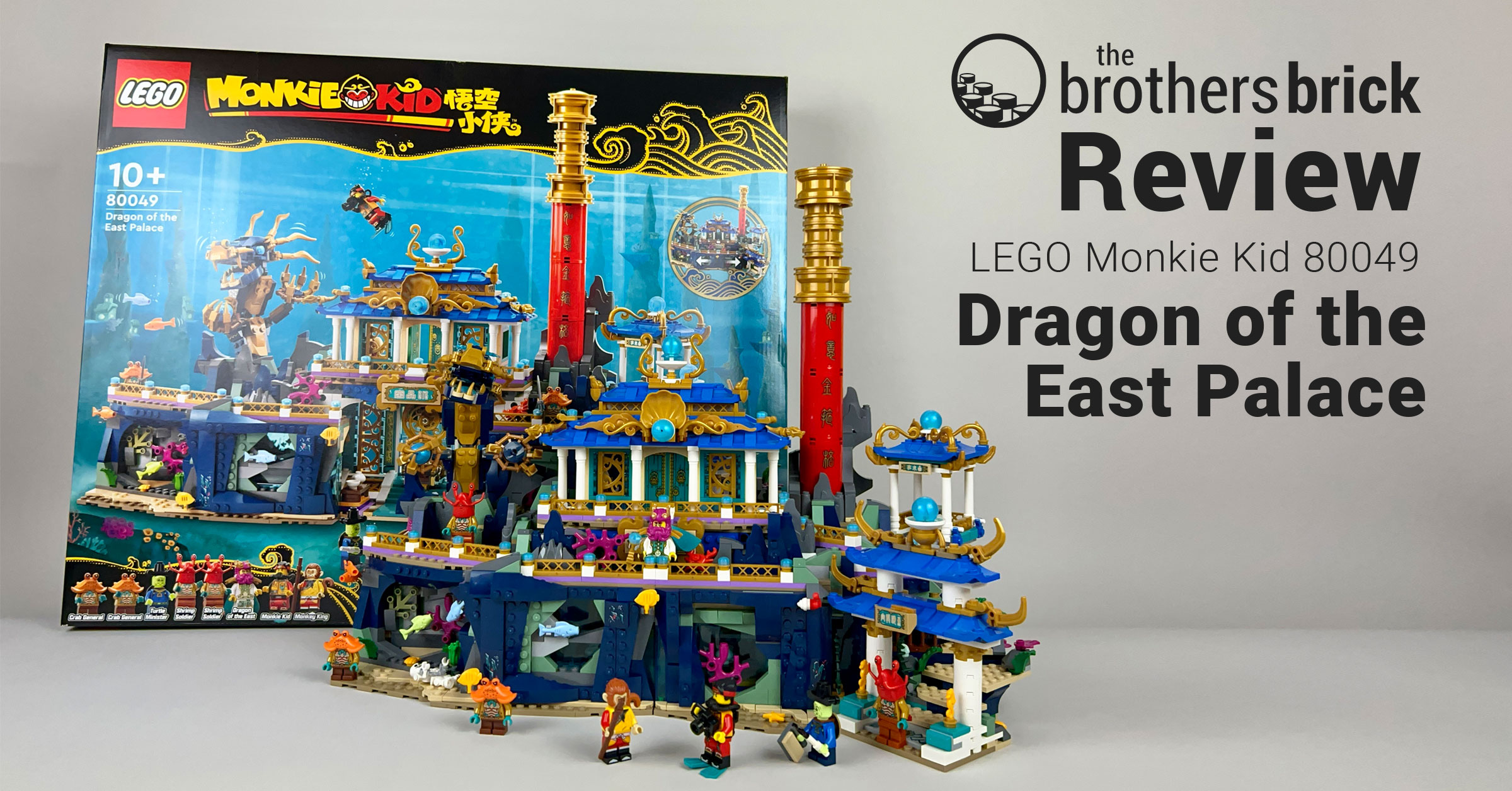 LEGO Monkie Kid 80049 Dragon of the East Palace [Review] - The