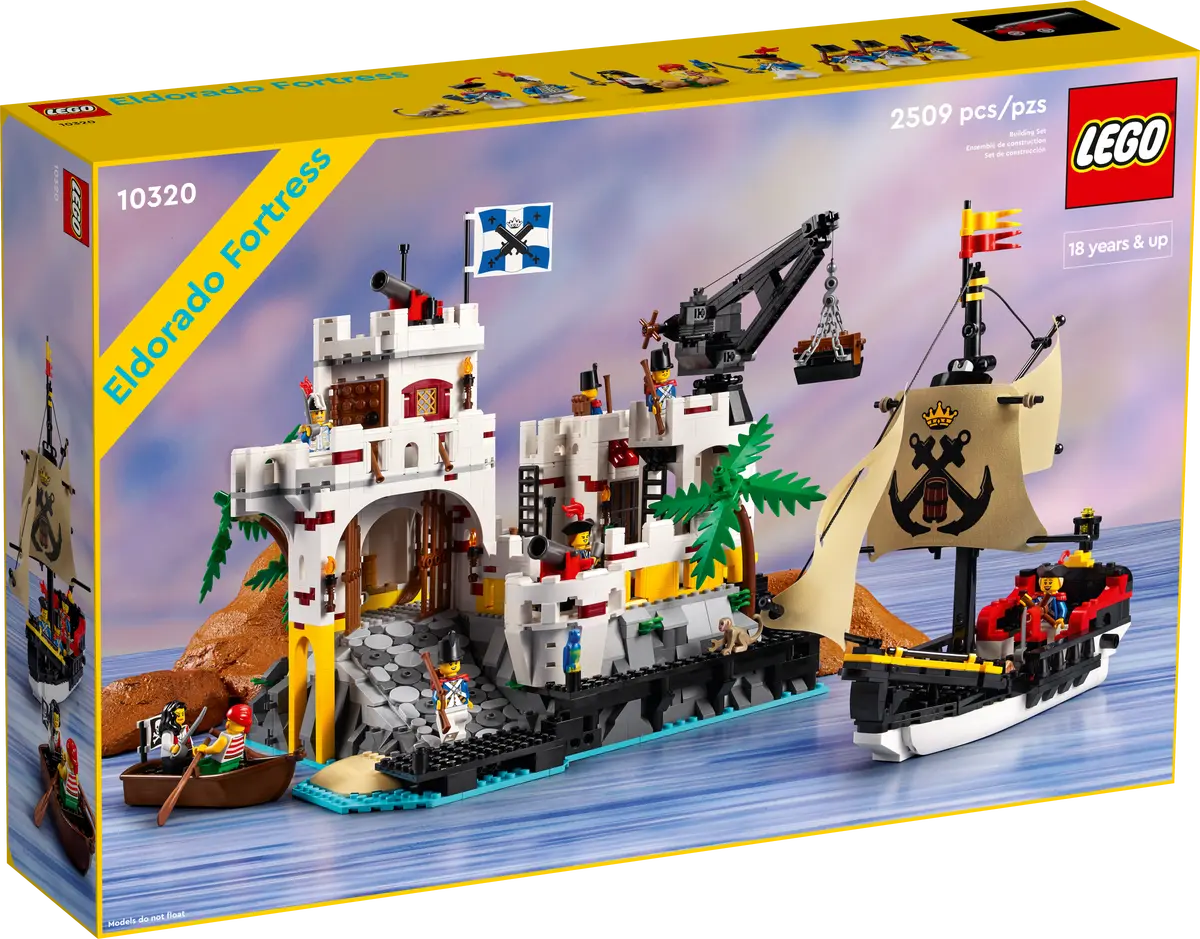 LEGO brings classic pirates back with the new 10320 Eldorado