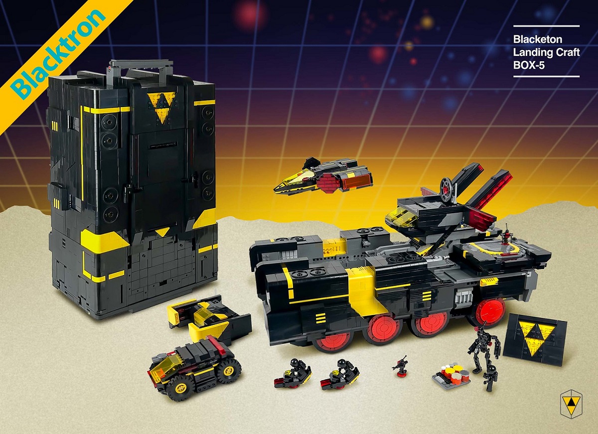 The curious case of the Blacktron baggage - The Brothers Brick