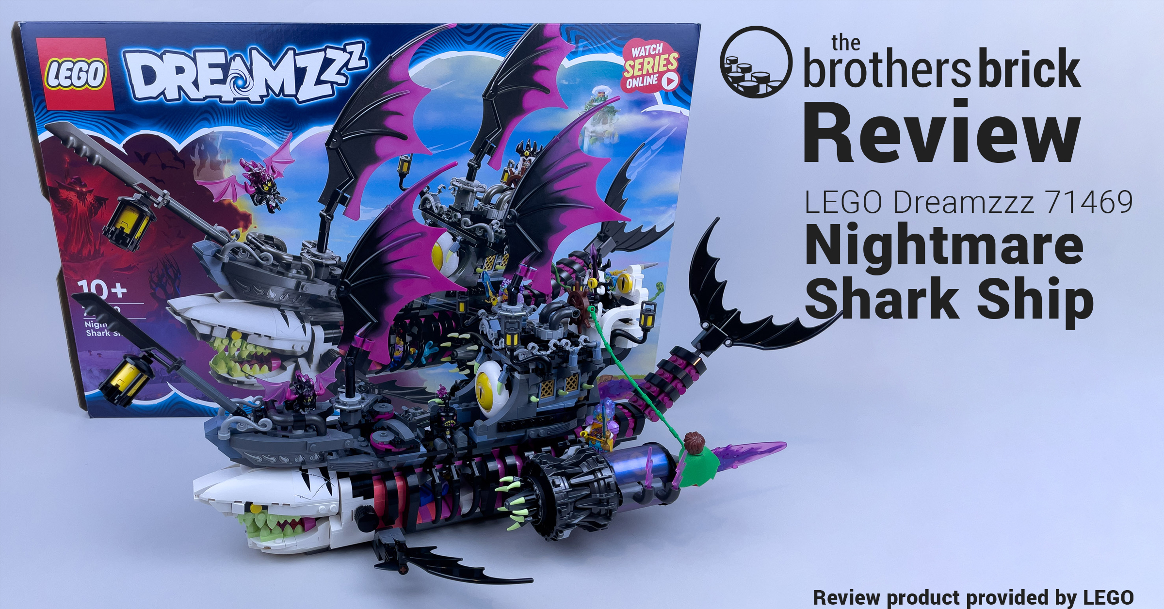 LEGO Dreamzzz 71469 Nightmare Shark Ship: Can we save Mr