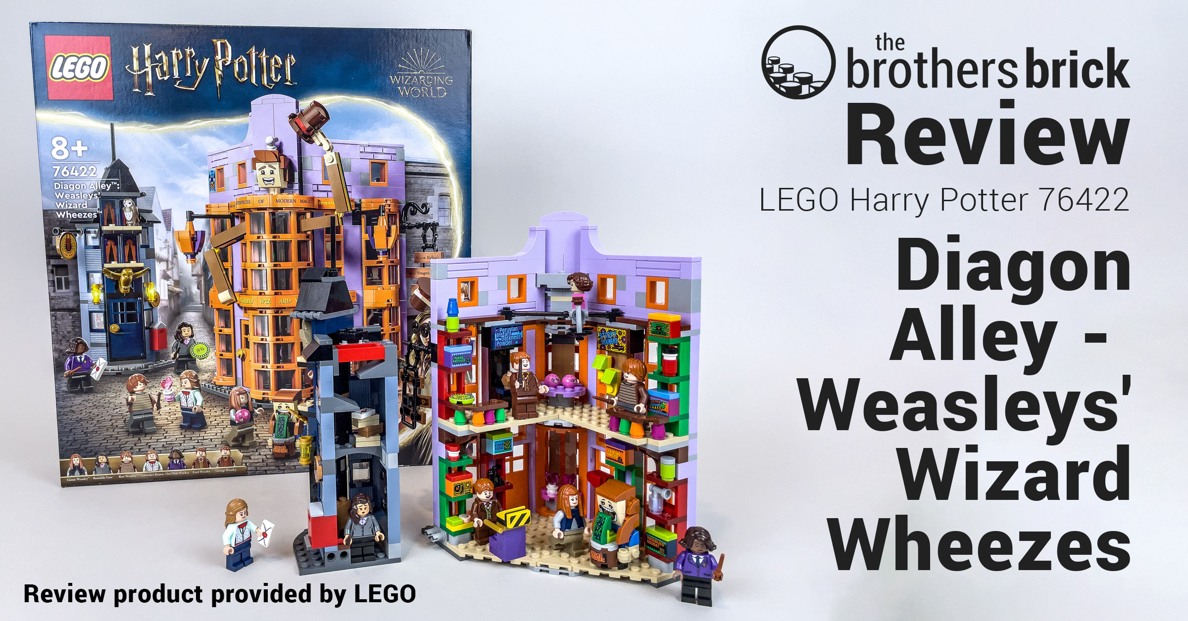 LEGO Harry Potter 76422 Diagon Alley: Weasleys' Wizard Wheezes