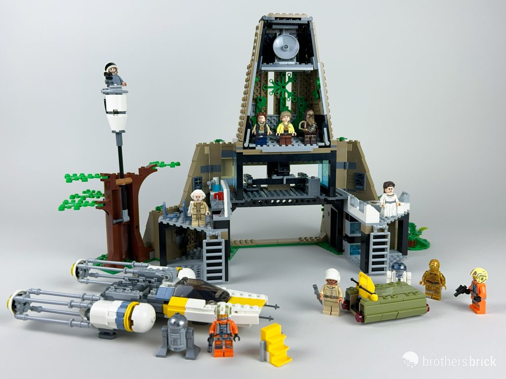 LEGO Star Wars 75365: Yavin 4 Rebel Base [Review] - The Brothers