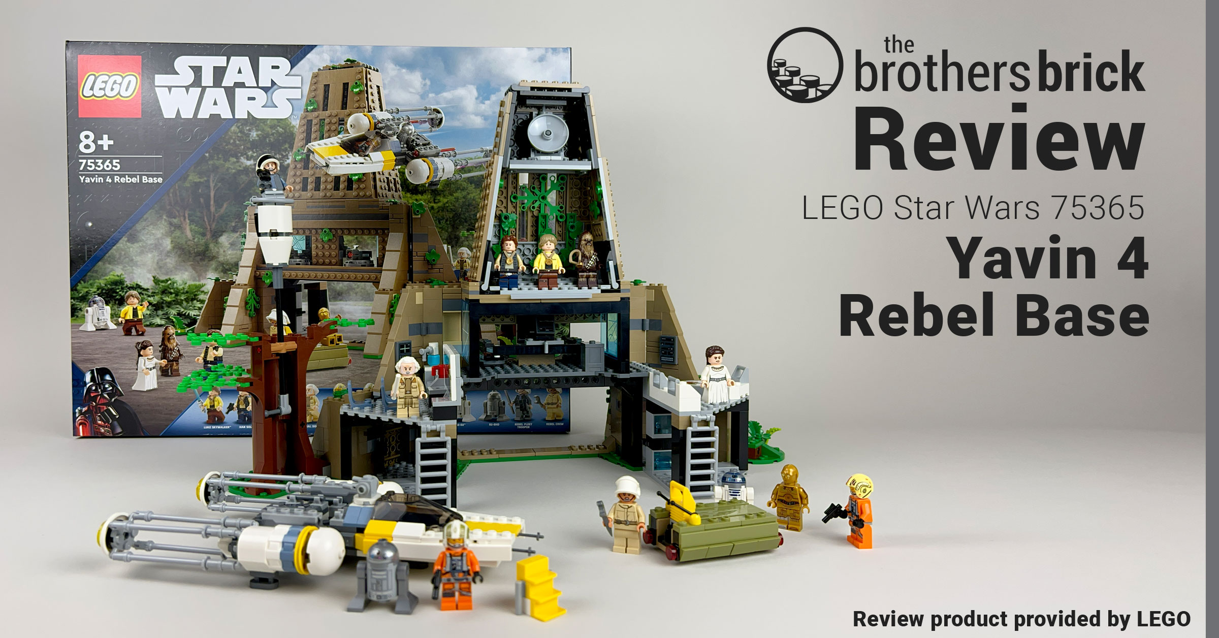 ごま LEGO Star Wars 75365: Yavin 4 Rebel Base [Review] - The Brothers