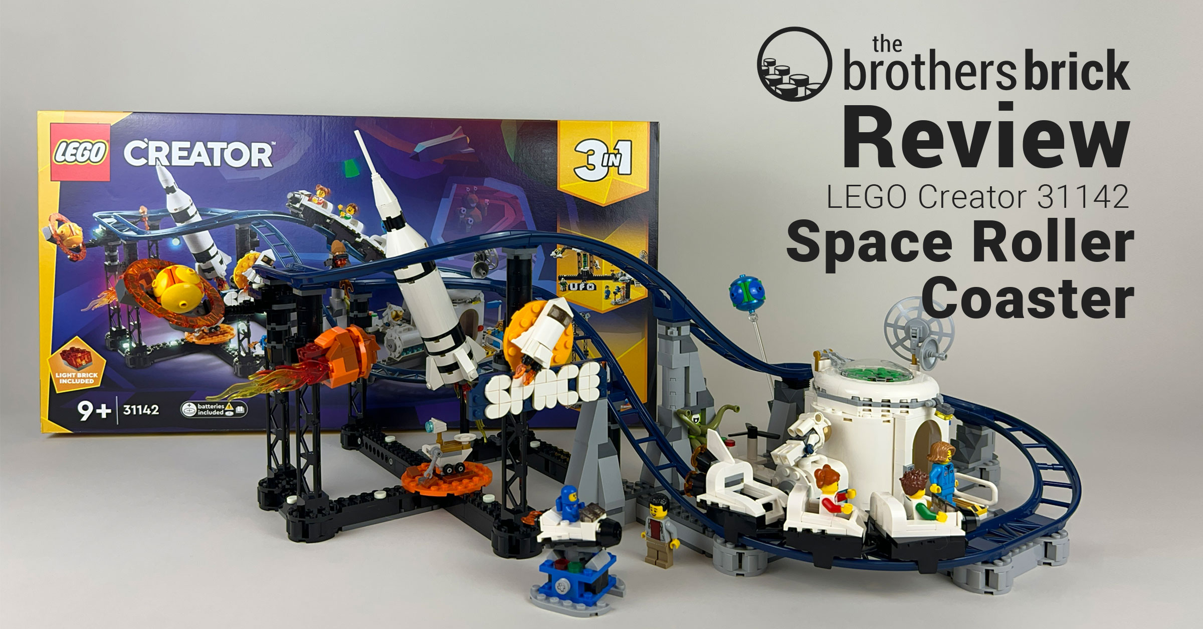LEGO Creator 31142: Space Roller Coaster [Review] - The Brothers