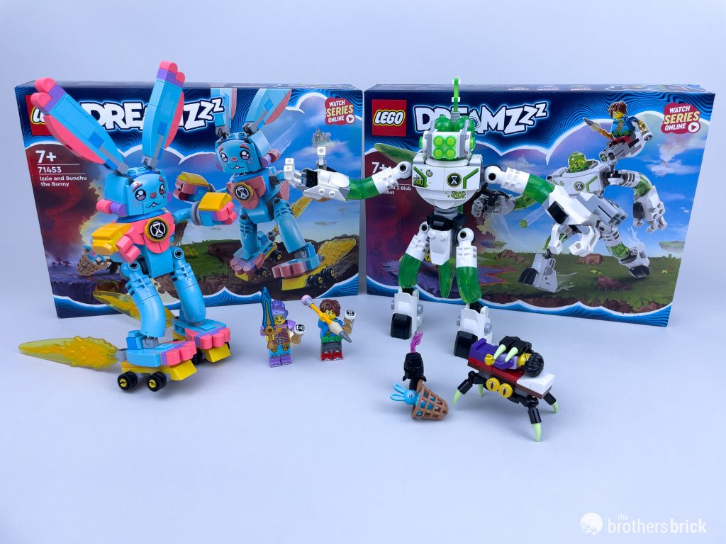 LEGO Dreamzzz 71453 Izzie and Bunchu the Bunny and 71454 Mateo and