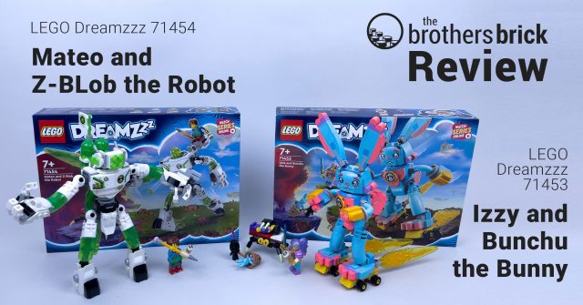 LEGO Dreamzzz 71453 Izzie and Bunchu the Bunny and 71454 Mateo and