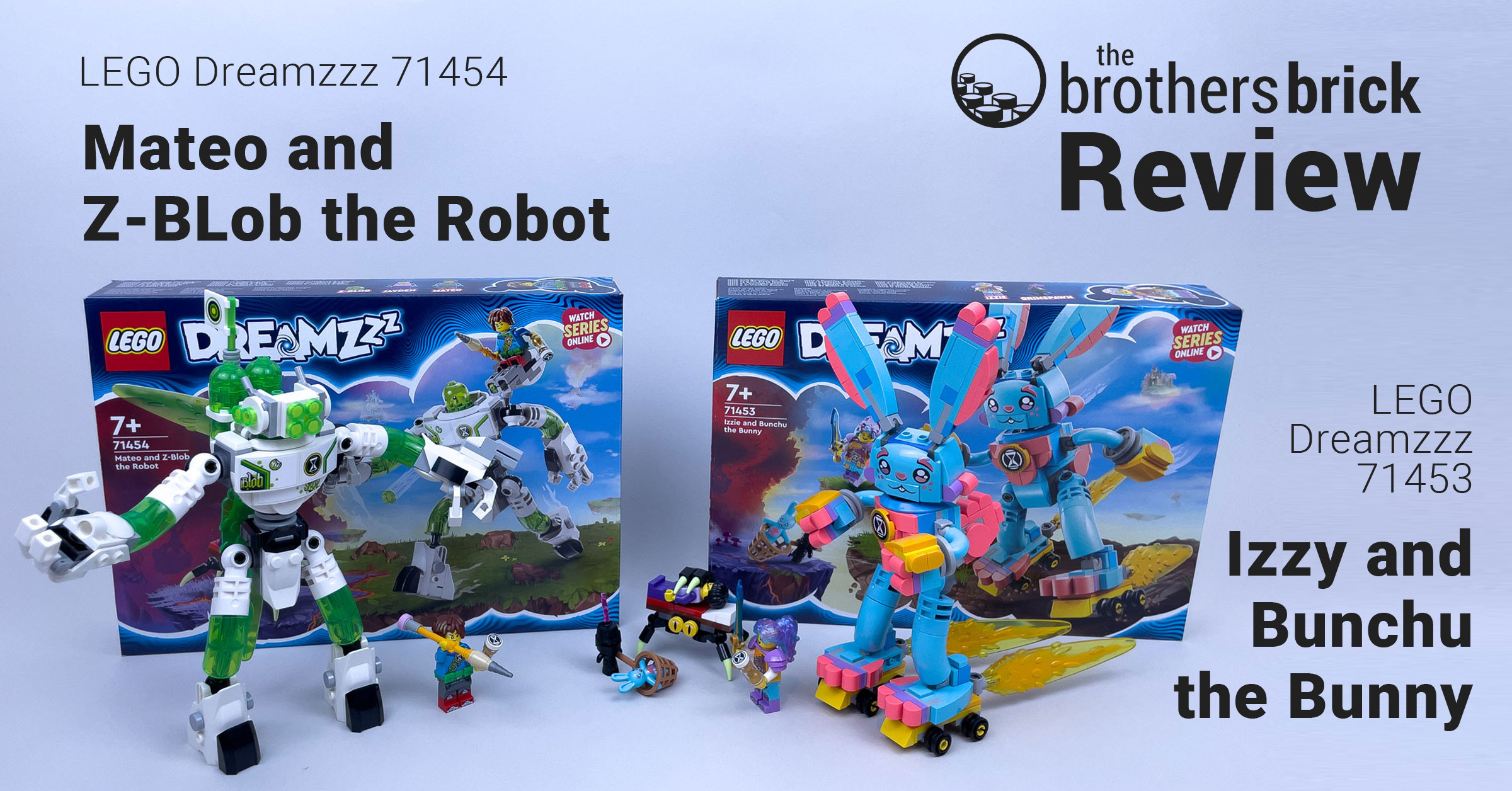 Blue_Horizon おまとめ同梱 LEGO Dreamzzz 71453 Izzie and Bunchu the Bunny and 71454 Mateo and