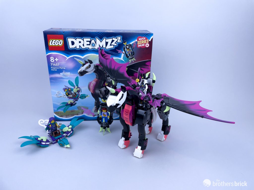 阿吽ページ LEGO Dreamzzz 71457 Pegasus Flying Horse [Review] - The Brothers