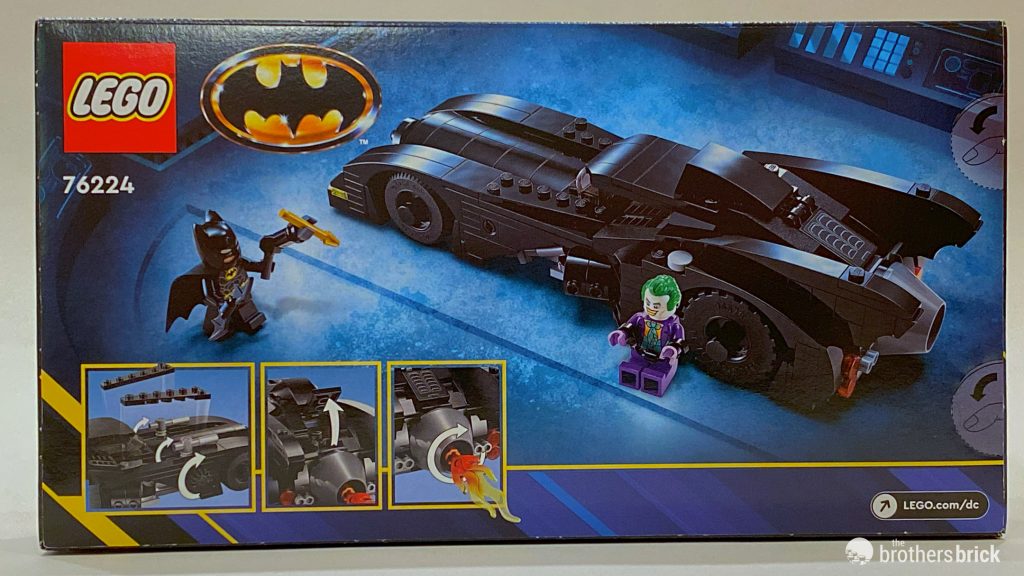 LEGO DC 76224 Batmobile: Batman vs. The Joker Chase [REVIEW] - The
