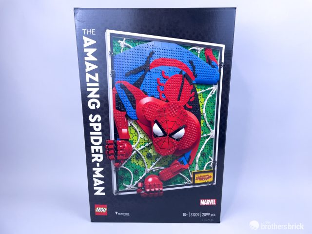 LEGO Art 31209 The Amazing Spider-Man breaks the mold [Review