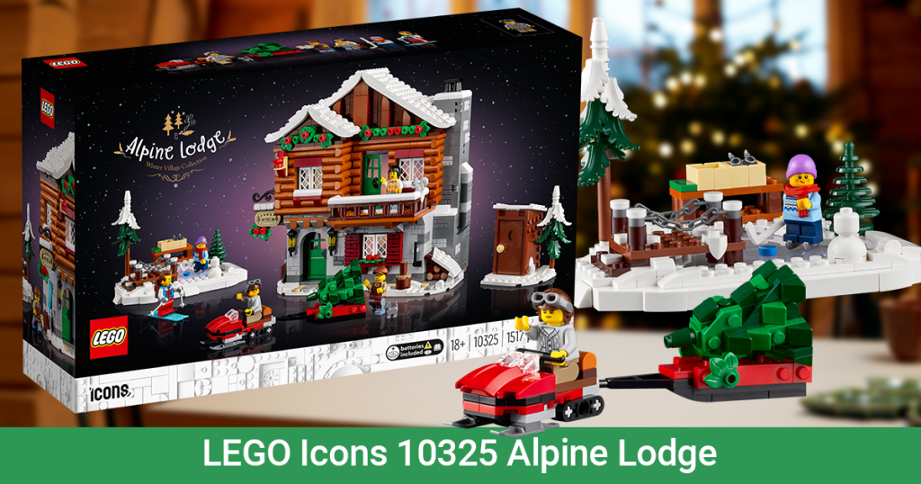 モナリ 2点セット Feel the holiday season approaching with the new 10325 Icons