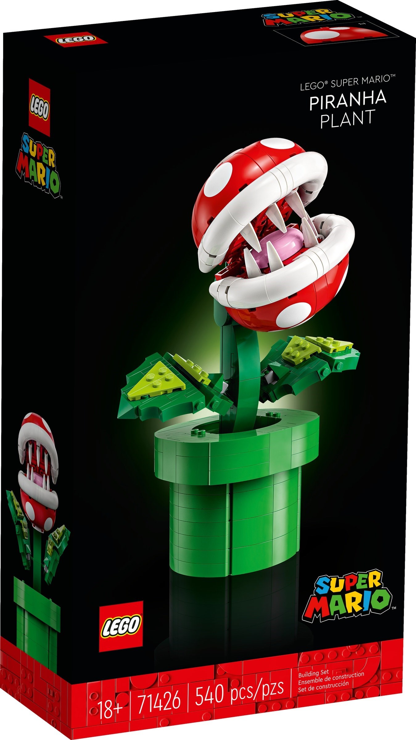 18+ LEGO Super Mario set 71426 Piranha Plant revealed [News] - The