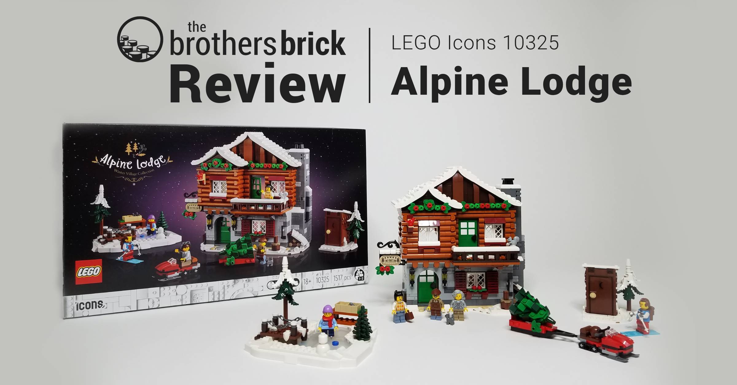 LEGO Icons 10325 Alpine Lodge - On holiday for the holidays