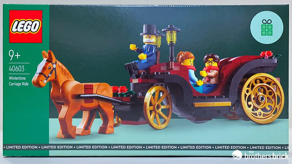 LEGO 40603 Wintertime Carriage Ride and 40604 Christmas Décor Set