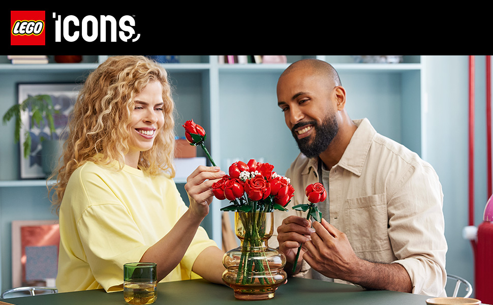 10328 Bouquet of Roses added to LEGO's Botanical Collection [News