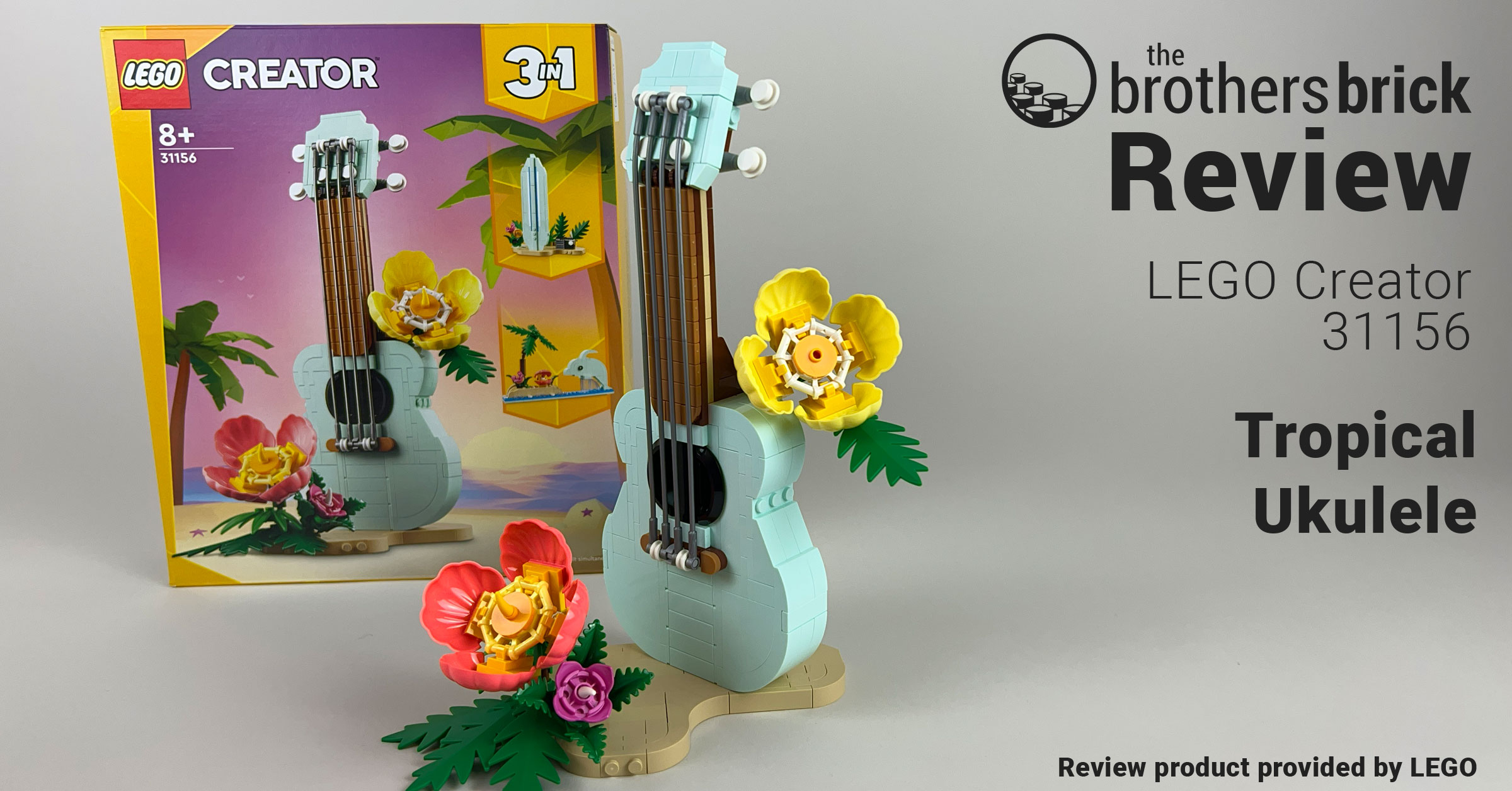 LEGO Creator 31156: Tropical Ukulele [REVIEW] - The Brothers Brick ...