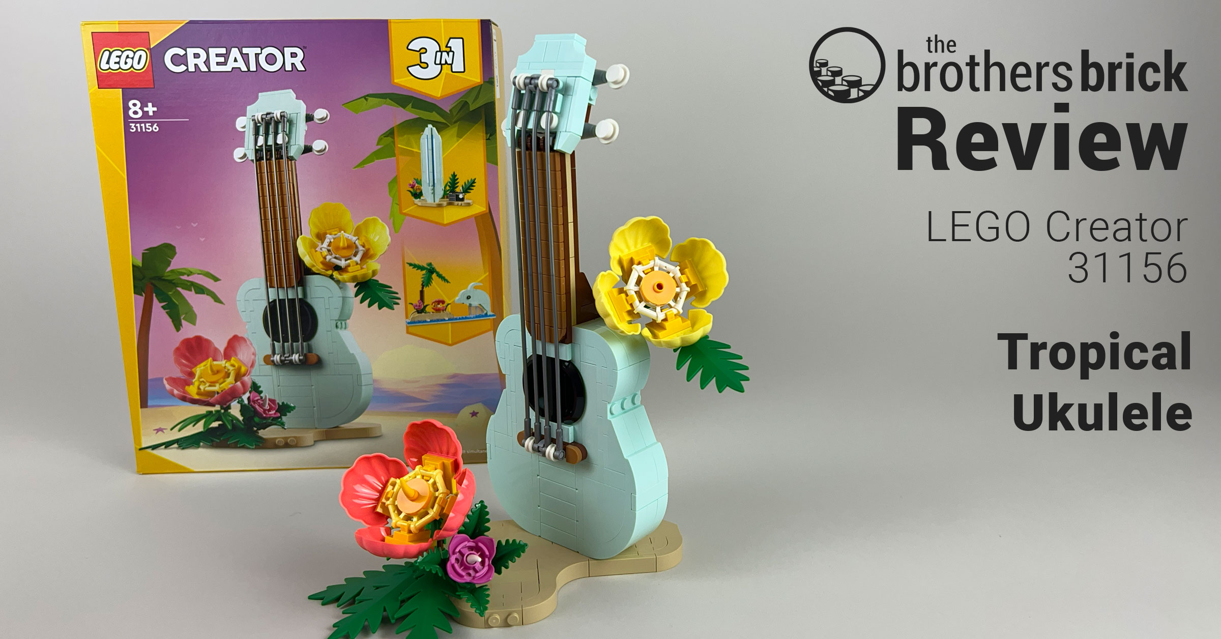 LEGO Creator 31156: Tropical Ukulele [REVIEW] - The Brothers Brick