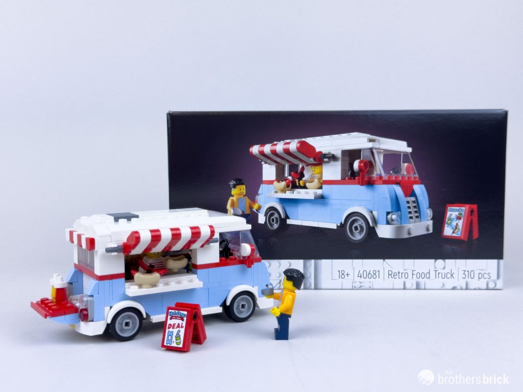 LEGO Icons 40681 Retro Food Truck Gift with Purchase: Bold bonus
