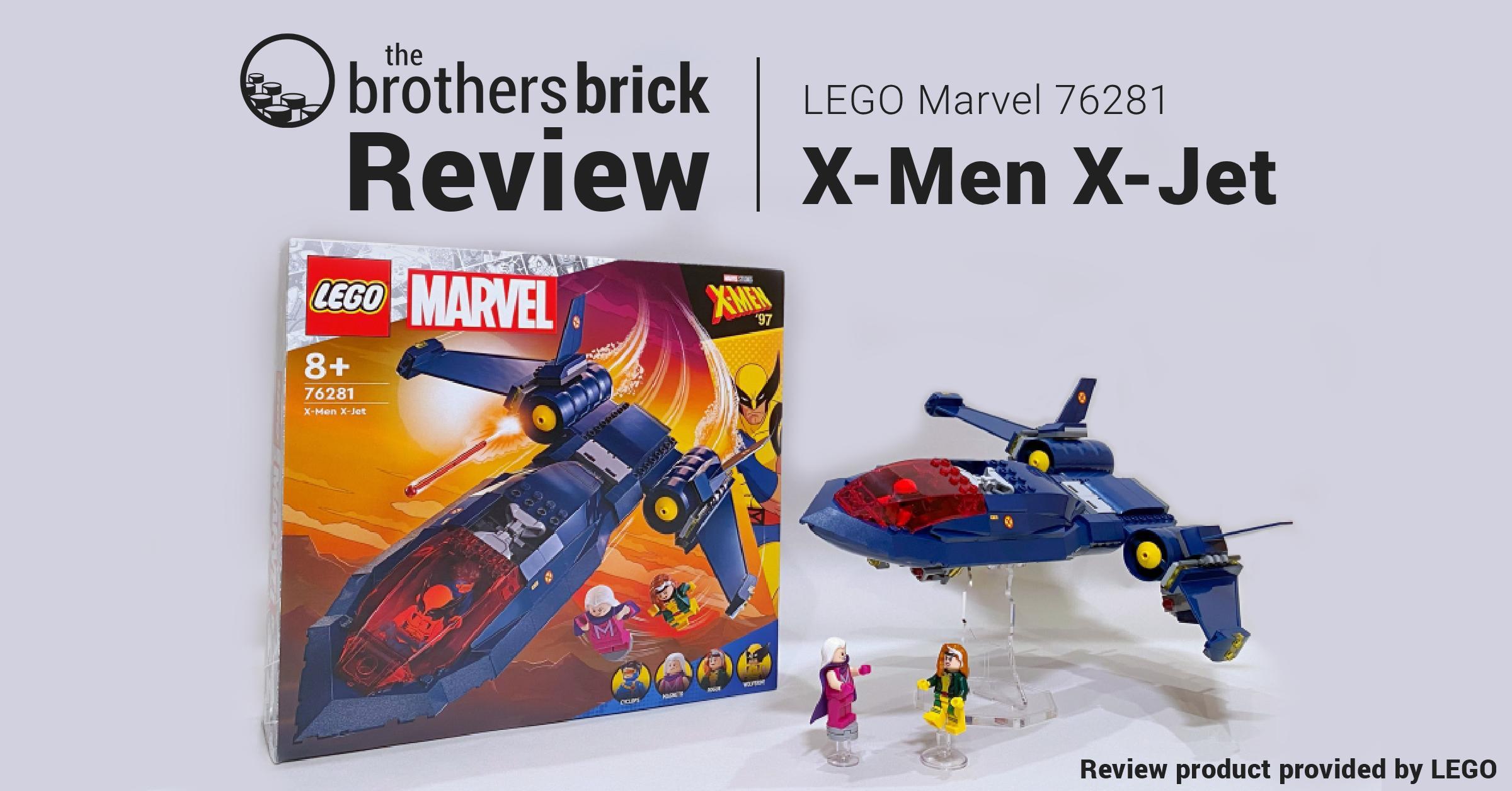 LEGO Marvel 76281 X-Men X-Jet; is it too X-Pensive? [Review] - The