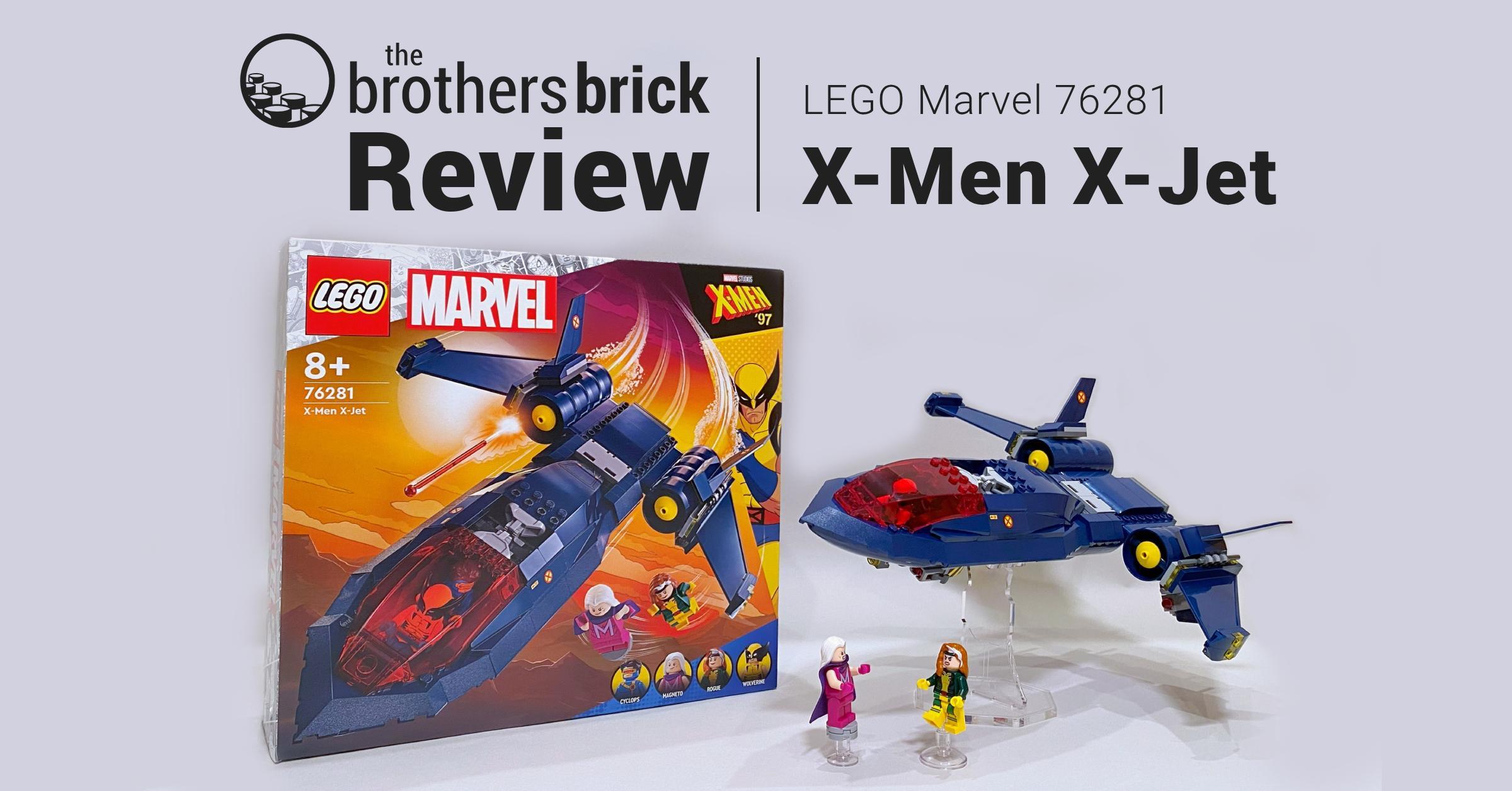 LEGO Marvel 76281 X-Men X-Jet; is it too X-Pensive? [Review] - The
