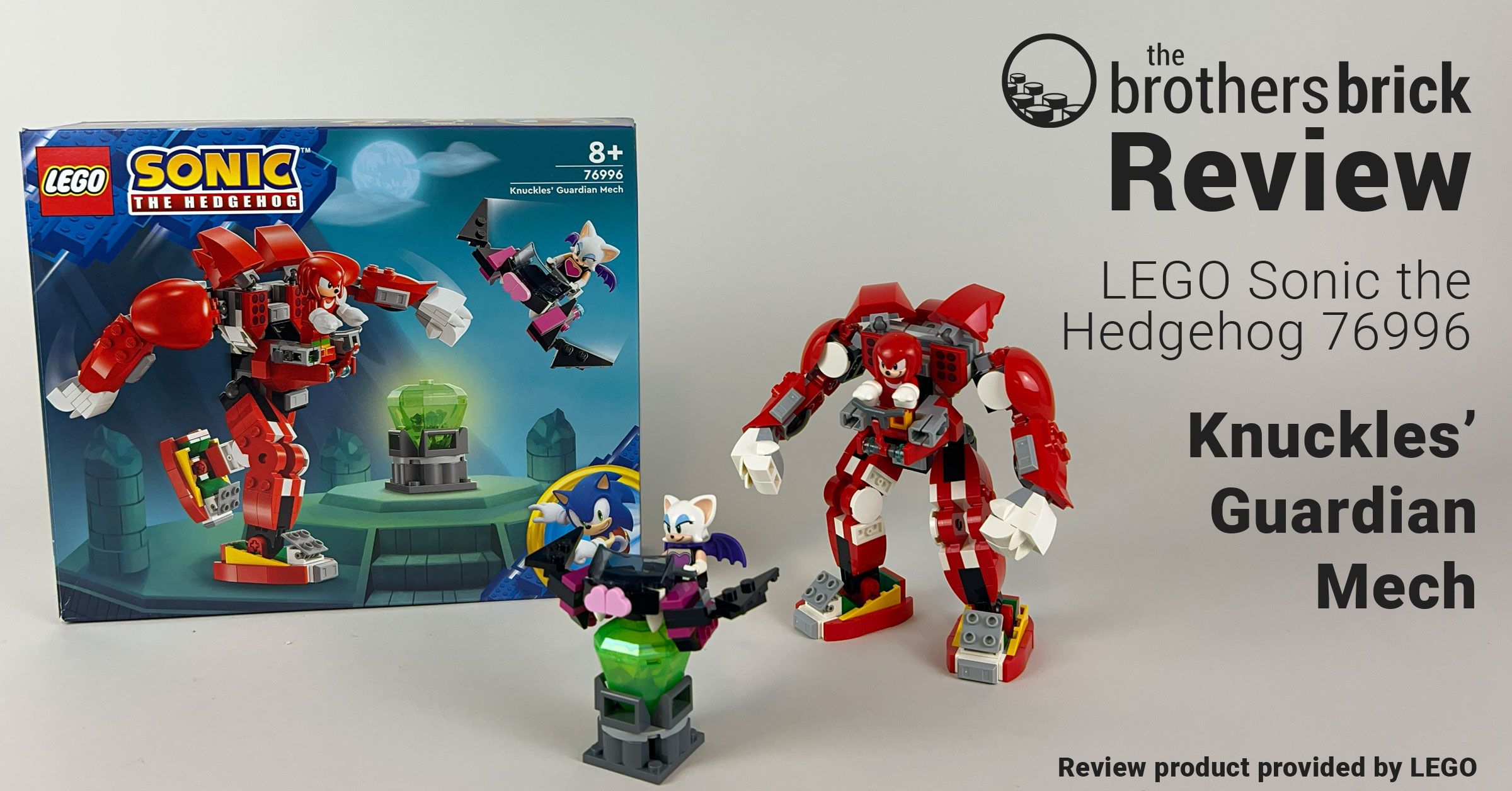LEGO Sonic the Hedgehog 76996: Knuckles' Guardian Mech [Review