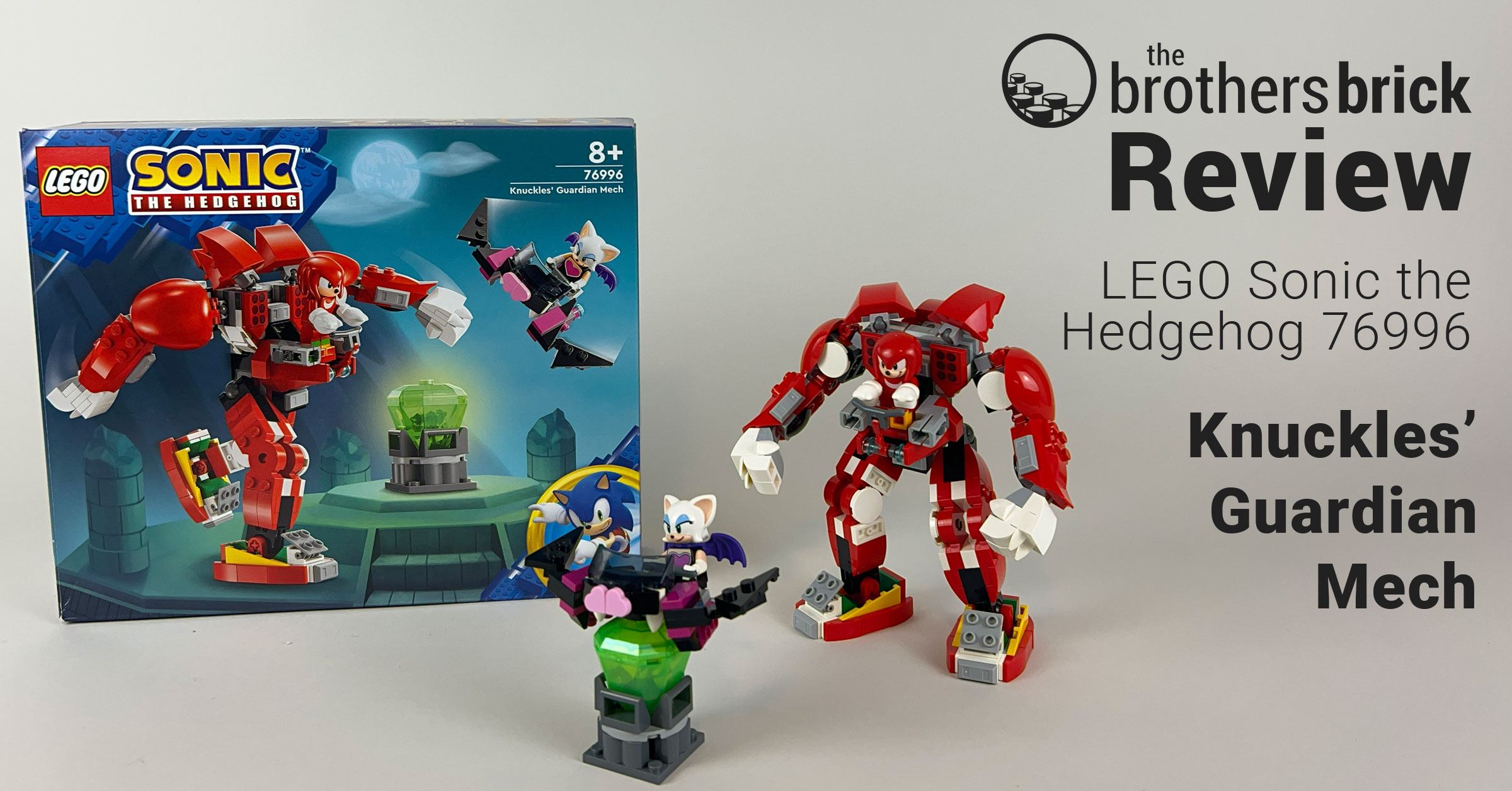 LEGO Sonic the Hedgehog 76996: Knuckles' Guardian Mech [Review