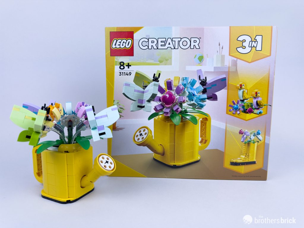 LEGO Creator 3-in-1 31149 Flowers in Watering Can: Transformations