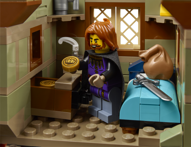 聖 Medieval Town Square 10332 | LEGO® Icons | Buy online at the
