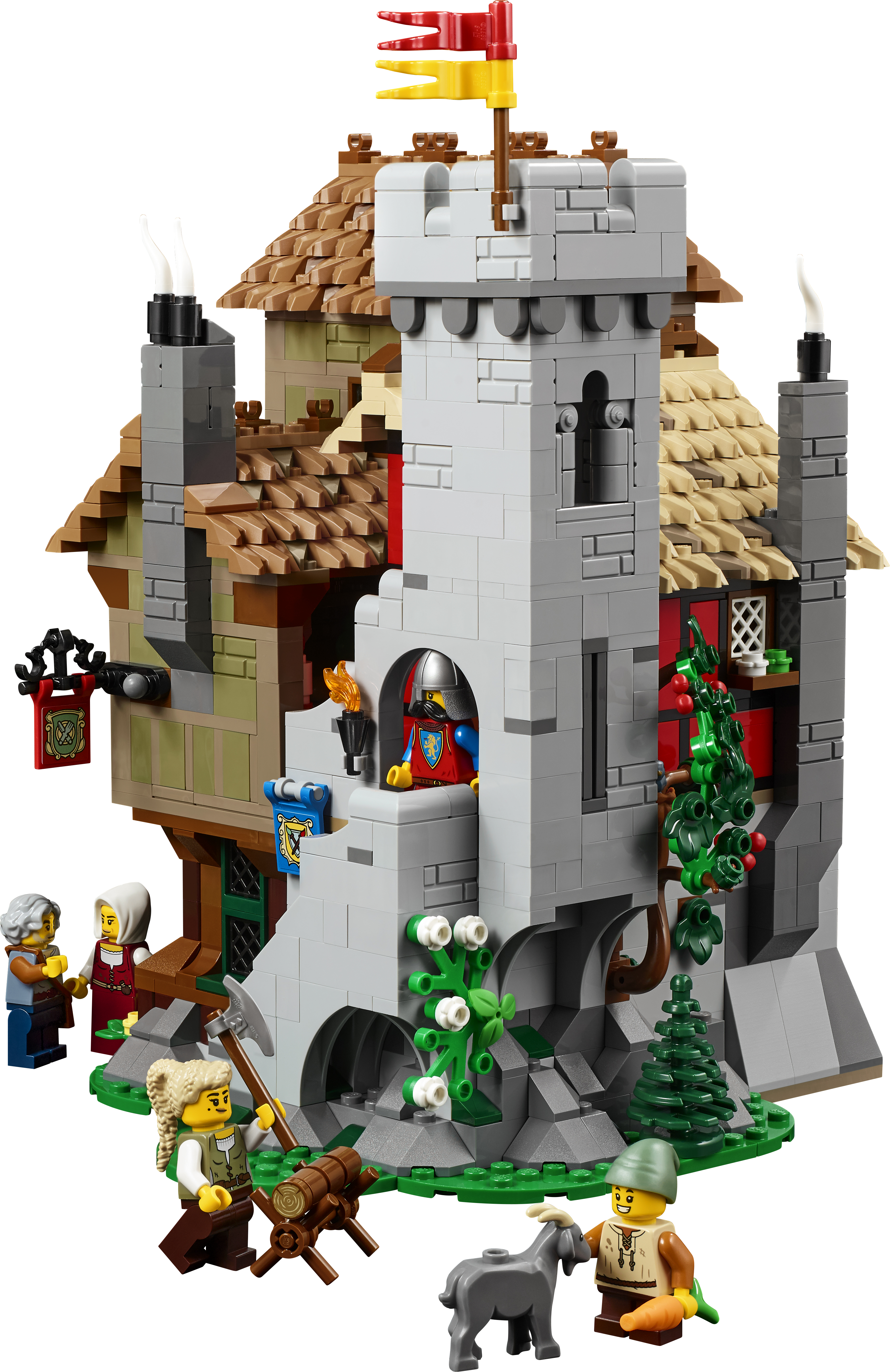 聖 10332 LEGO Icons Medieval Town Square unveiled with over 3,000