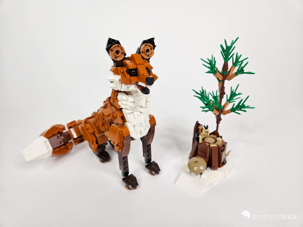 LEGO Creator 3-in-1 31154 Forest Animals: Red Fox - What does the