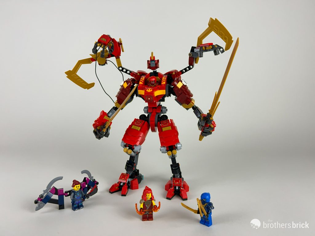 LEGO Ninjago 71812 Kai's Ninja Climber Mech [REVIEW] - The