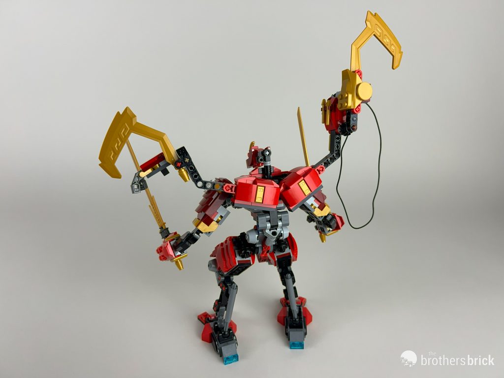 LEGO Ninjago 71812 Kai's Ninja Climber Mech [REVIEW] - The