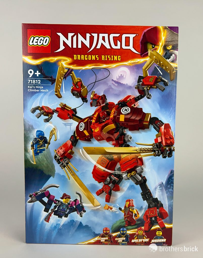 LEGO Ninjago 71812 Kai's Ninja Climber Mech [REVIEW] - The