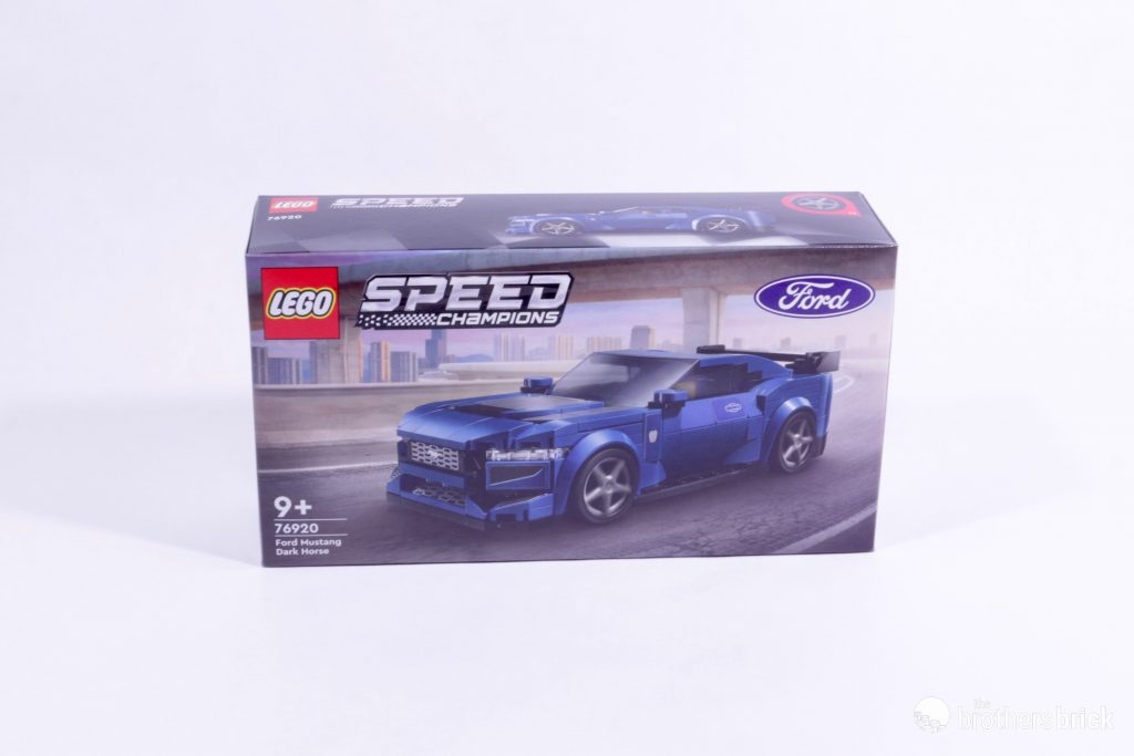 LEGO Speed Champions 76920 Ford Mustang Dark Horse: By name and