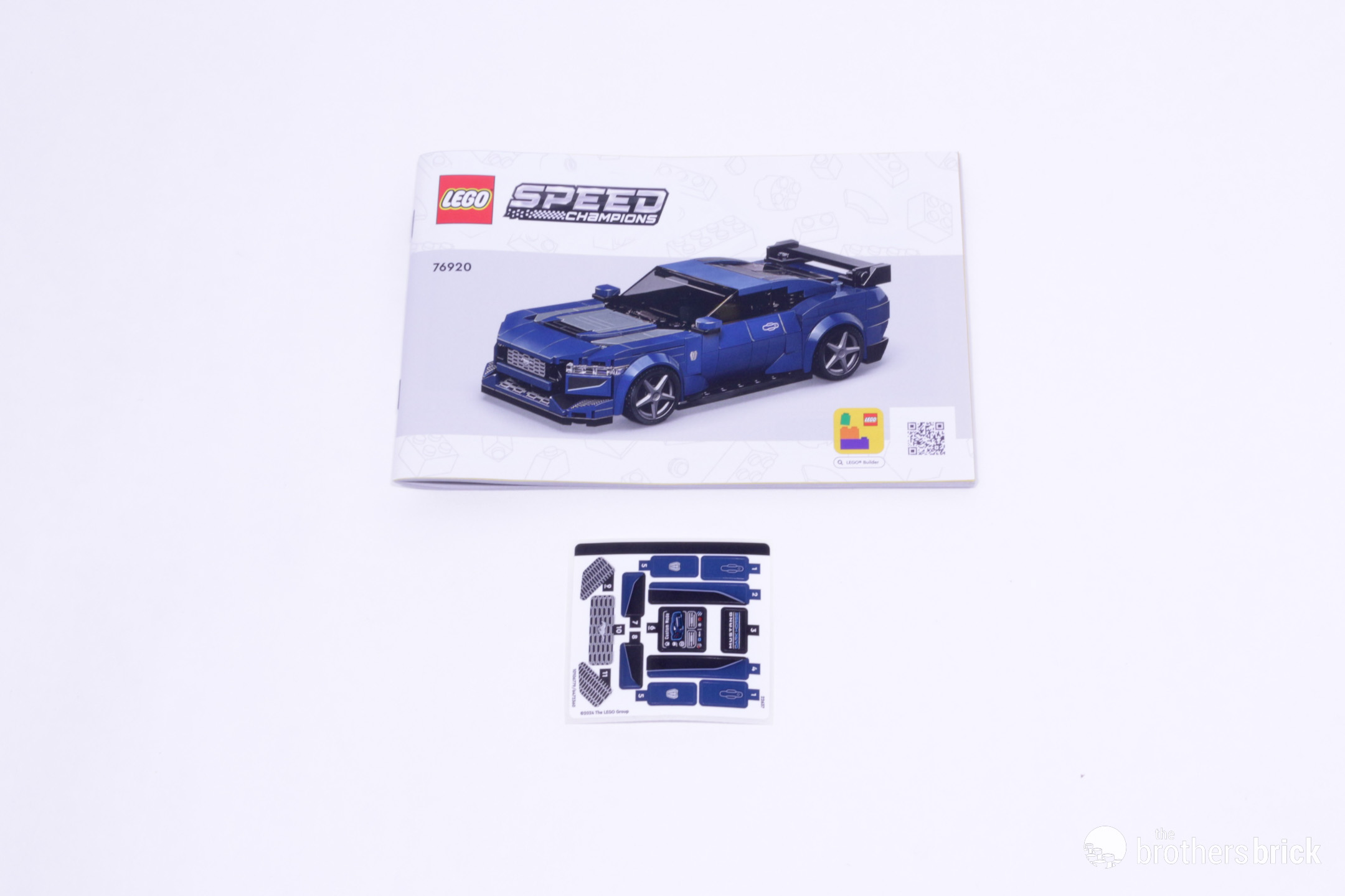 のり burningso LEGO Speed Champions 76920 Ford Mustang Dark Horse: By name and