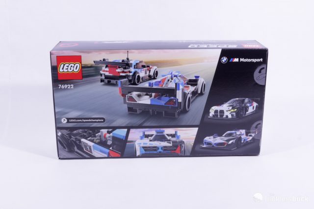LEGO Speed Champions 76922 BMW M4 GT3 & BMW M Hybrid V8: A double