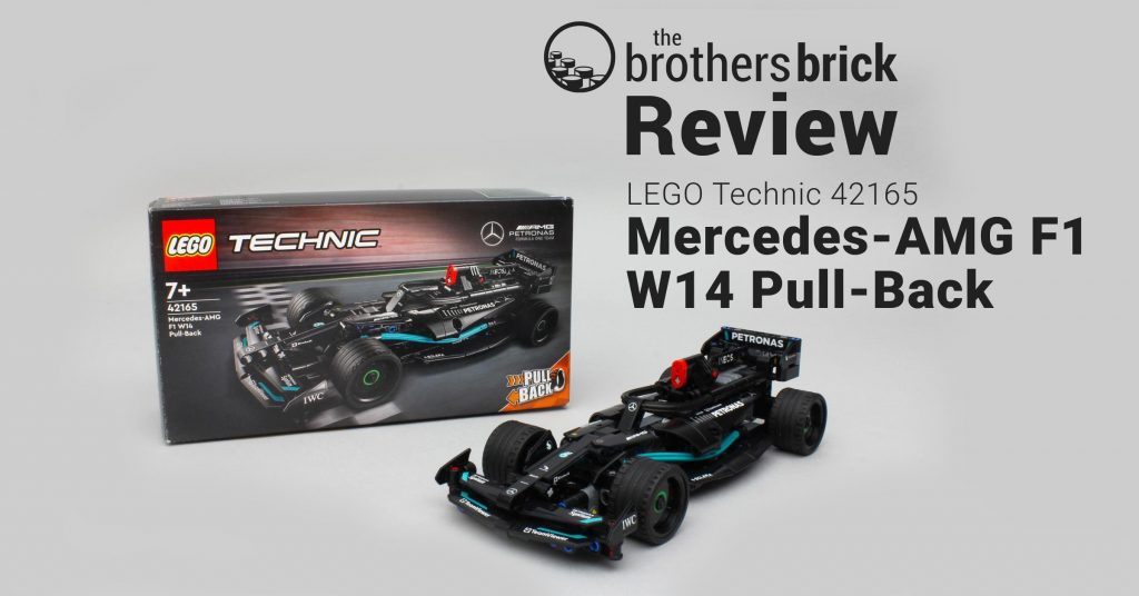 LEGO Technic 42165 Mercedes-AMG F1 W14 Pull-Back - A new way to