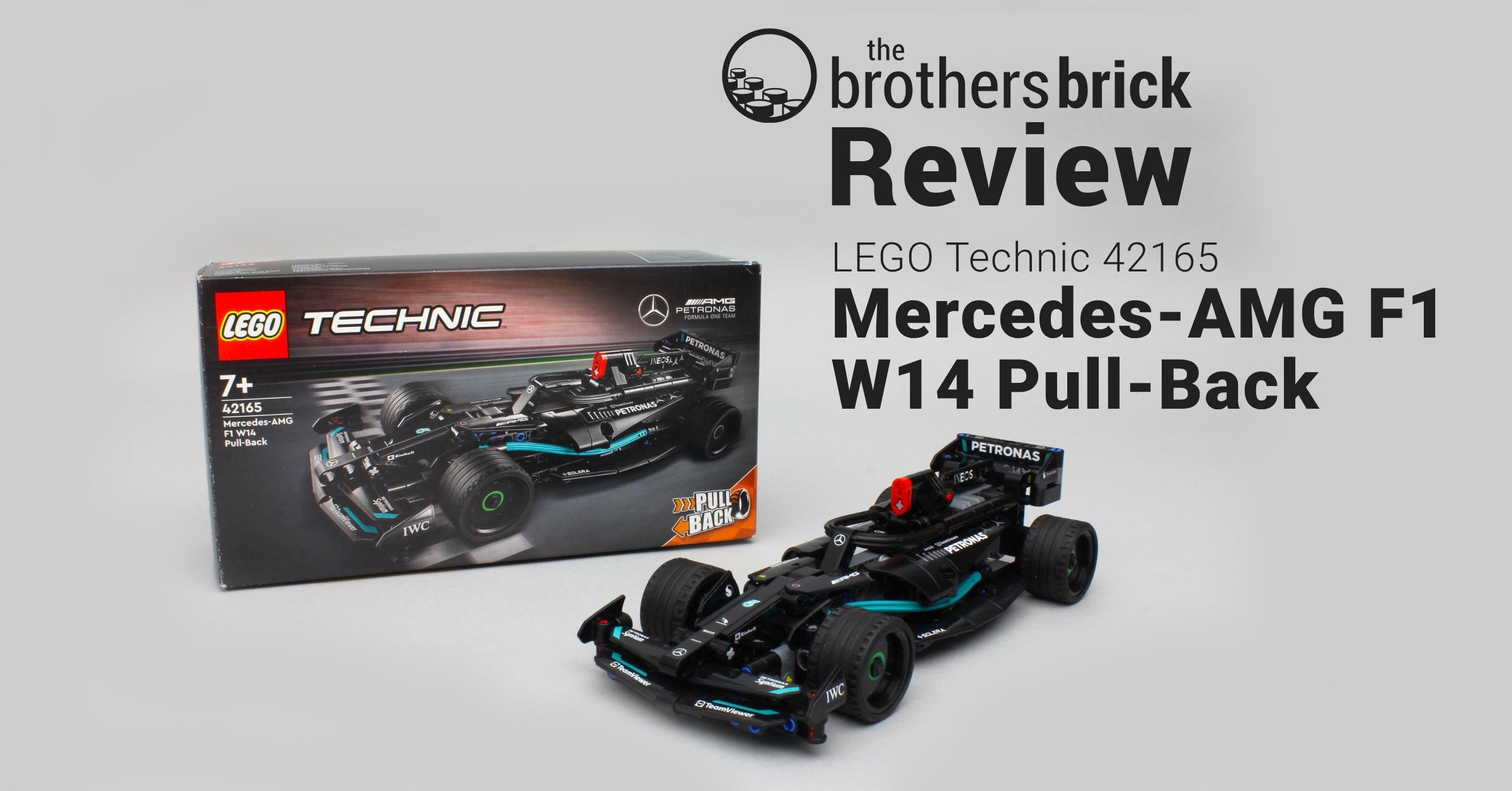 LEGO Technic 42165 Mercedes-AMG F1 W14 Pull-Back - A new way to